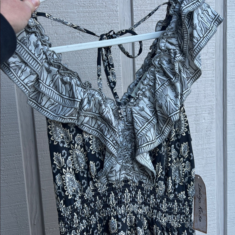 Indigo rose Patterned maxi Dress